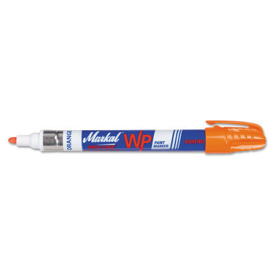 PRO-LINE WP Paint Markers, 1/8 in Tip, Medium, Orange