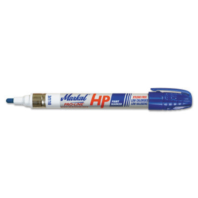 PRO-LINE HP Paint Markers, 1/8 in Tip, Medium, Blue