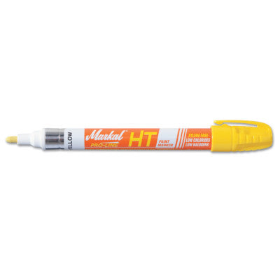 PRO-LINE HT Liquid Paint Markers, Yellow, 1/8", Bullet