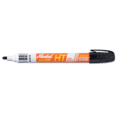 PRO-LINE HT Liquid Paint Markers, Black, 1/8", Bullet