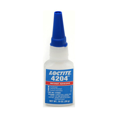 4204 Instant Adhesives, 1 lb Bottle, Clear