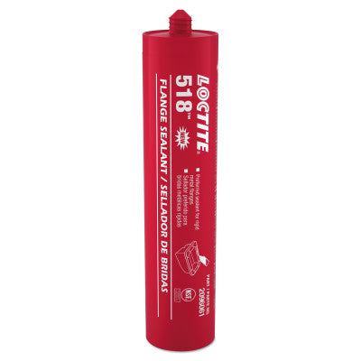 518 Gasket Eliminator Flange Sealants, 300 mL Tube, Red