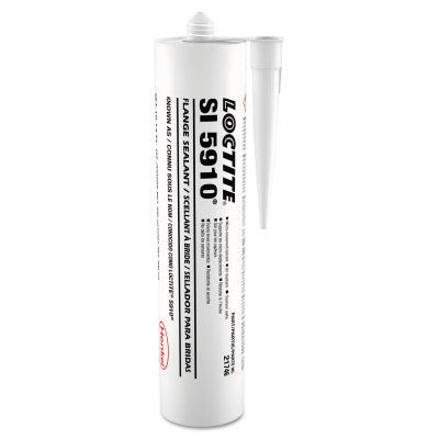 5910Ã‚Â RTV Silicone Flange Sealants, 300 mL Cartridge, Black
