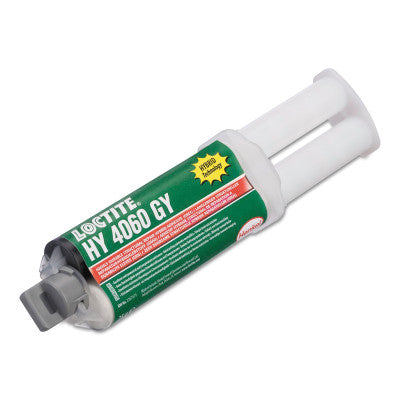 HY 4060 GY Adhesives, 25 ml, Cartridge, Gray, 10/Case