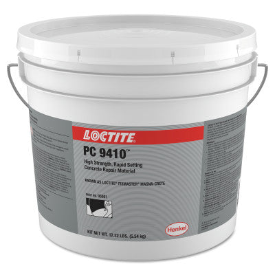 Fixmaster Magna-Crete, 1 gal, Bottle/Bucket Kit, Grey
