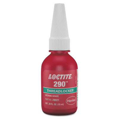 290 Threadlockers, Wicking Grade, 10 mL, Green