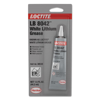 White Lithium Grease, 1 1/2 oz, Tube