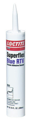 Superflex RTV, Silicone Adhesive Sealants, 300 mL Cartridge, Blue