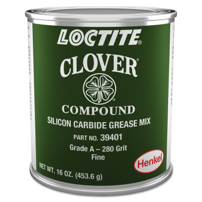 CloverSilicon Carbide Grease Mix, 1 lb, Can, 280 Grit