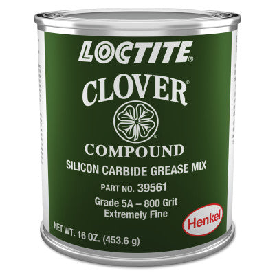 CloverSilicon Carbide Grease Mix, 1 lb, Can, 800 Grit