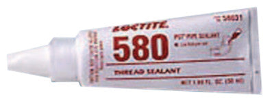 580 PST Thread Sealant, Low Halogen/Low Sulfur, 50 mL Tube, White