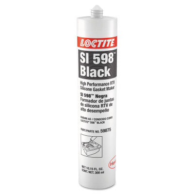 High Performance RTV Silicone Gasket Maker, 300 mL Cartridge, Black