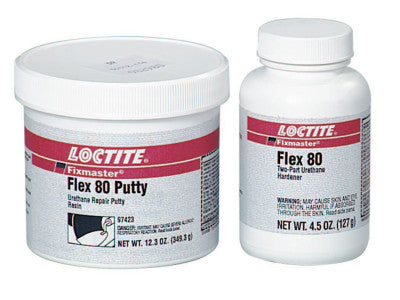 Fixmaster Flex 80 Putty, 1 lb, Kit, Black