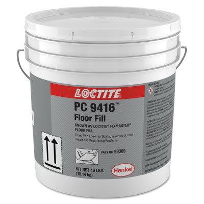 Fixmaster Floor Fill, 40 lb, Kit, Grey
