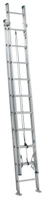 AE2000 Series Louisville Colonel Aluminum Extension Ladders, 28 ft, IA, 300 lb