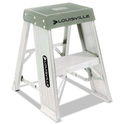 AY8000 Series Aluminum Step Stand, 2 ft x 18 in, 300 lb Capacity