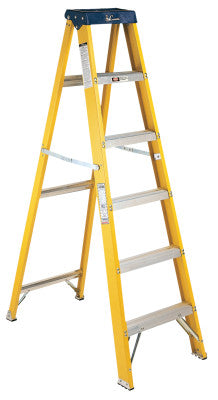 FS2000 Series Pioneer Fiberglass Step Ladder, 4 ft x 18 7/8 in, 250 lb Capacity