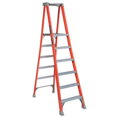 FXP1700 Series Fiberglass Pro Platform Ladder, 6 ft. x 27 3/4 in, 300 lb Cap.