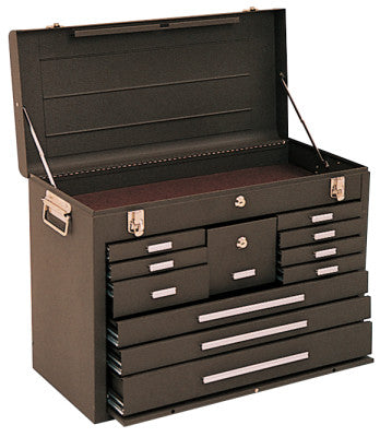 Machinists' Chests, 26 1/8 in x 11 7/8 in x 18 7/8 in, Brown Wrinkle