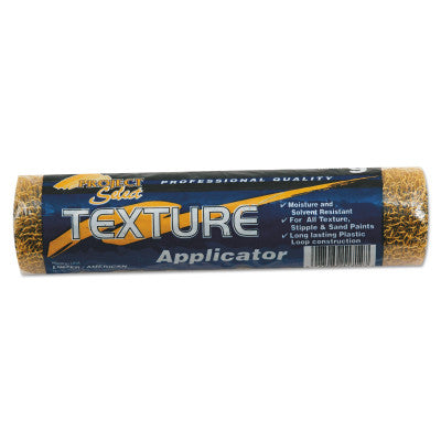 Light Texture Roller Covers, 9 in, 1/4 in Nap, Plastic Loop