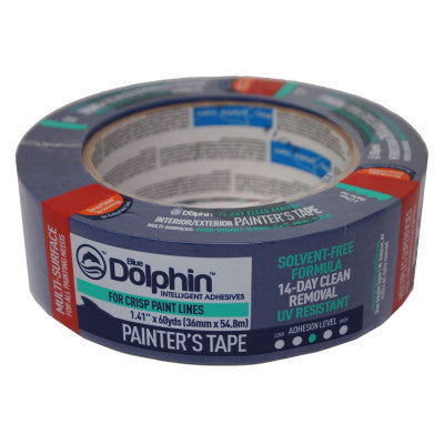 Professional Painters Blue Masking Tape, 1-1/2 in X 60 yd