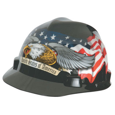 Freedom Series V-Gard Helmets, Fas-Trac Ratchet, American Flag & 2 Eagles