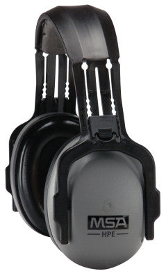 Sound Control Earmuffs, 26 dB NRR, Gray/Black, Headband