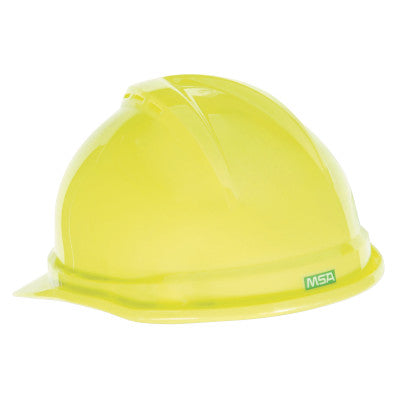 V-Gard 500 Protective Caps, 4 Point Fas-Trac III, 6 1/2 - 8, Hi-Viz Yellow Green