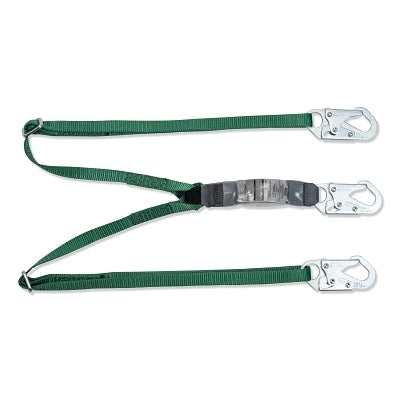 EA LANYARD SM.SNAP ADJ TWIN 6' ANSI