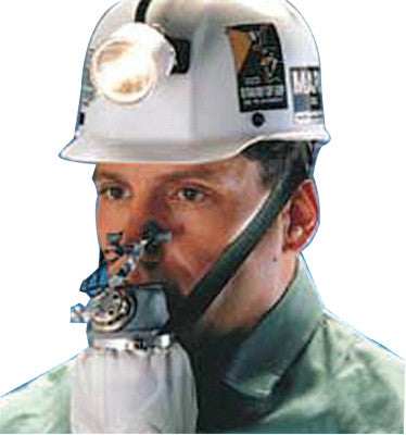 W65 Self-Rescuer Respirators, Carbon Monoxide, Includes Protective Steel Case