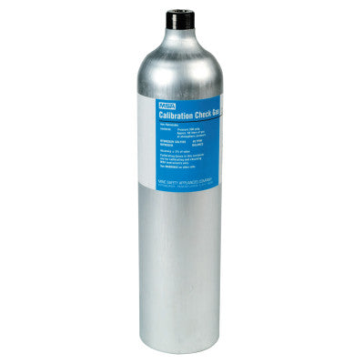 Calibration Gas Cylinder, Hydrogen Sulfide 40 ppm, 58L