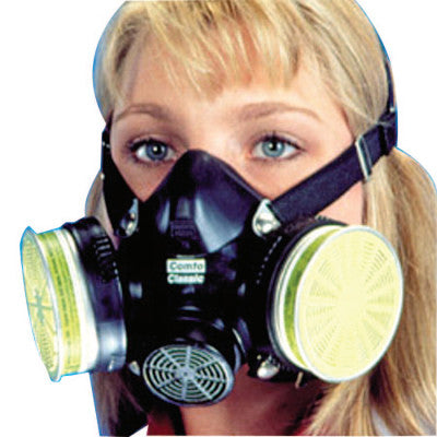 Comfo Classic Respirators, Small, Hycar Rubber