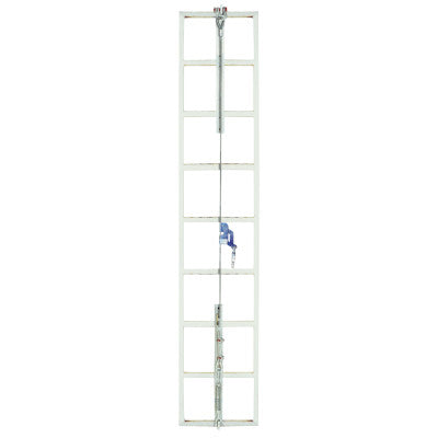 Sure Climb Ladder Cable System, Galvanized Steel, 5/16 in x 30 ft