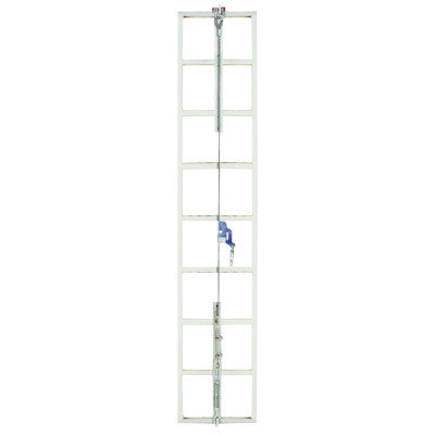 Sure Climb Ladder Cable System, Galvanized Steel, 5/16 in x 40 ft