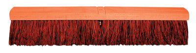 No. 14A Line Garage Brushes, 18 in Hardwood Block, 4 in Trim L, Brown Palmyra