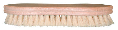 Pointed Scrub Brushes, 9 in Foam Plastic Block, 1 in Trim L, White Tampico