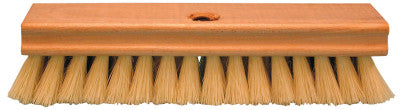 Scrub Brushes, Hardwood Block, 1 in Trim L, Palmyra