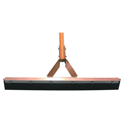 Straight Squeegees, 18 in, Black Rubber, Blade Only
