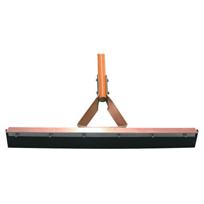 Straight Squeegees, 30 in, Neoprene, With Handle