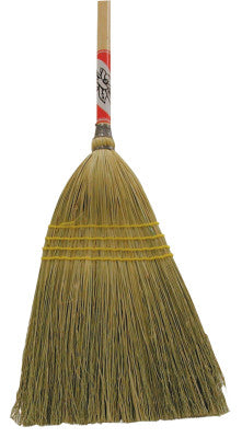 Household Brooms, 19 in Trim L, Broom Corn