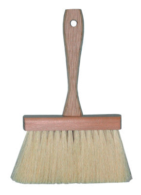 Water Paint Brushes, 4 in trim, White Tampico