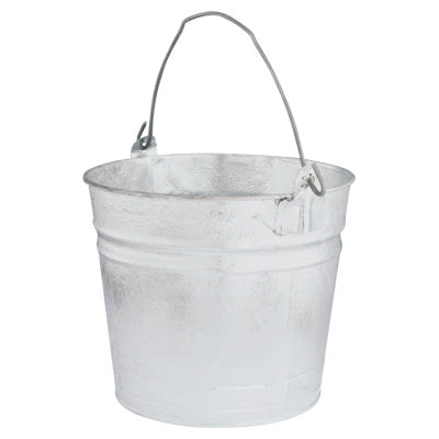 8QT. GALVANIZED PAIL HOT-DIPPED
