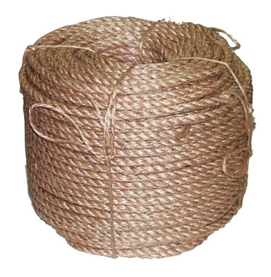 Manila Ropes, 3 Strands, 1 1/4 in x 125 ft