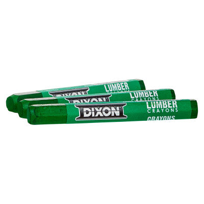 Lumber Crayons, 1/2 in X 4 1/2 in, Green