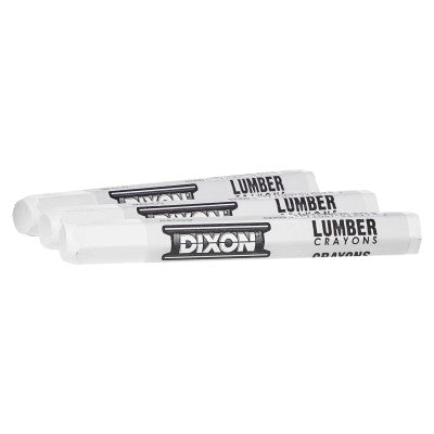 Lumber Crayons, 1/2 in X 4 1/2 in, White