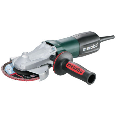 Flat Head Angle Grinder, 4 1/2" - 5", 8 A, 10,000 rpm, Lock-on Slide