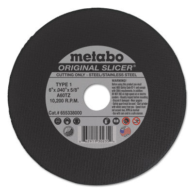 Original Slicer Wheels, Aluminum, 6 in Dia.