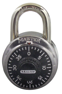 No. 1500 Combination Padlocks, 9/32 in Diam., 2 in L X 13/16 in W