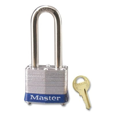 #3 BLUE PADLOCK KEYED ALIKE/KEY # 3975