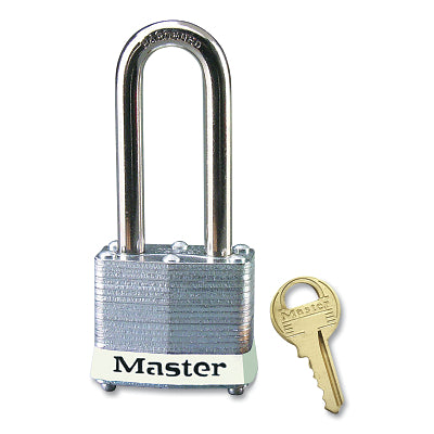 4 PIN TUMBLER PADLOCK KEYED ALIKE W/2" SHACKL